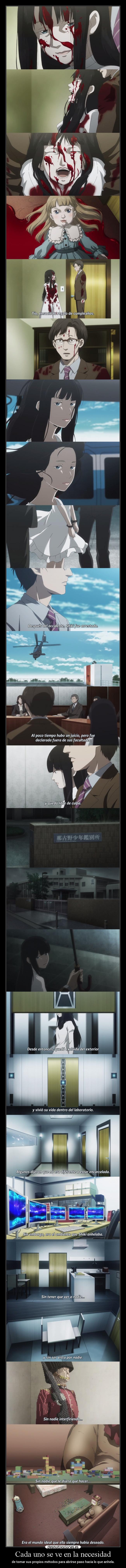 carteles anime vida muerte familia deseo anhelo raptorhunters harukaze epicanime subetegafninaru magata shiki desmotivaciones