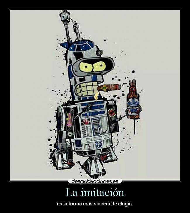 carteles arte futurama r2d2 desmotivaciones