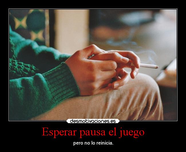 Esperar pausa el juego -