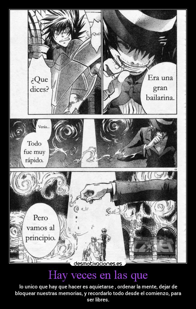 Hay veces en las que - 