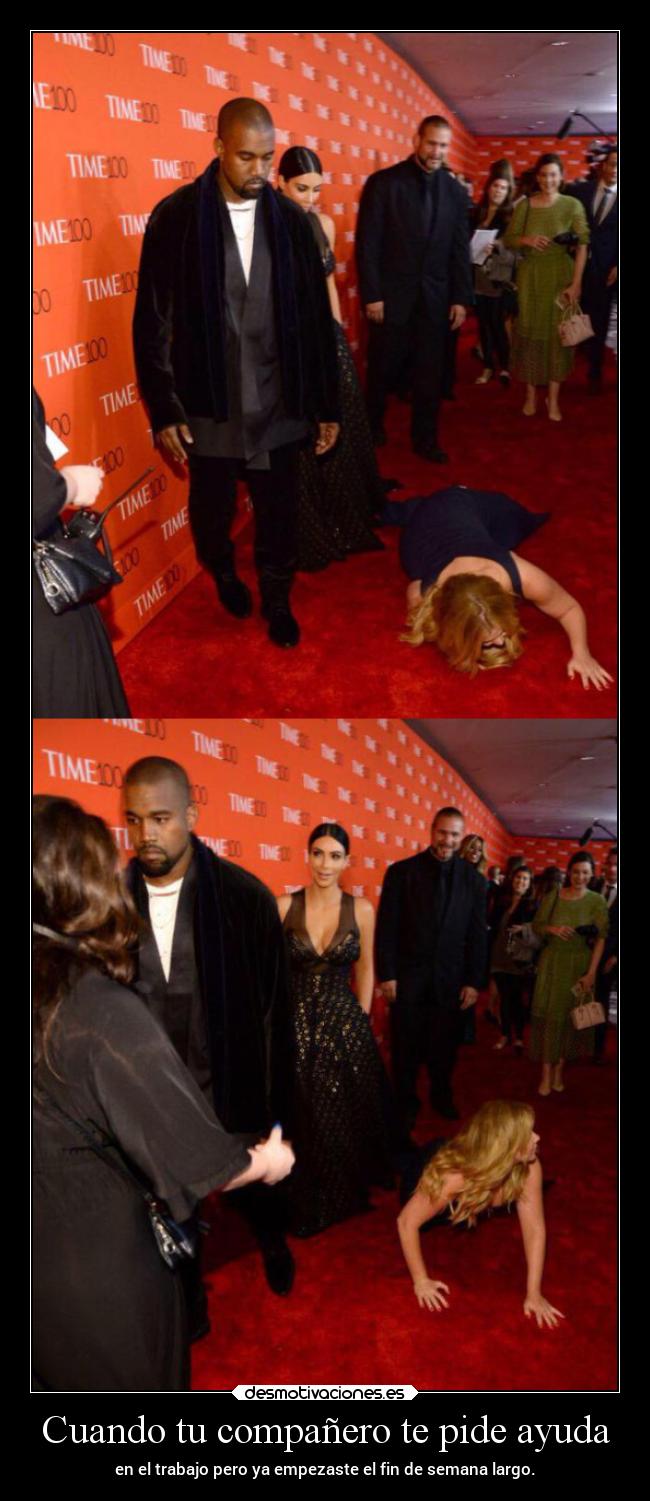 Cuando tu compañero te pide ayuda - 
