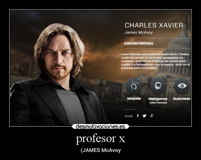 profesor x - 