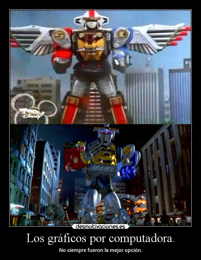 Los gráficos por computadora. - No siempre fueron la mejor opción.