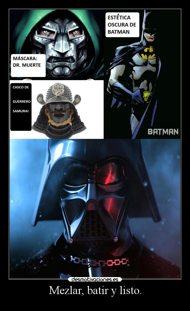 Mezlar, batir y listo. - 