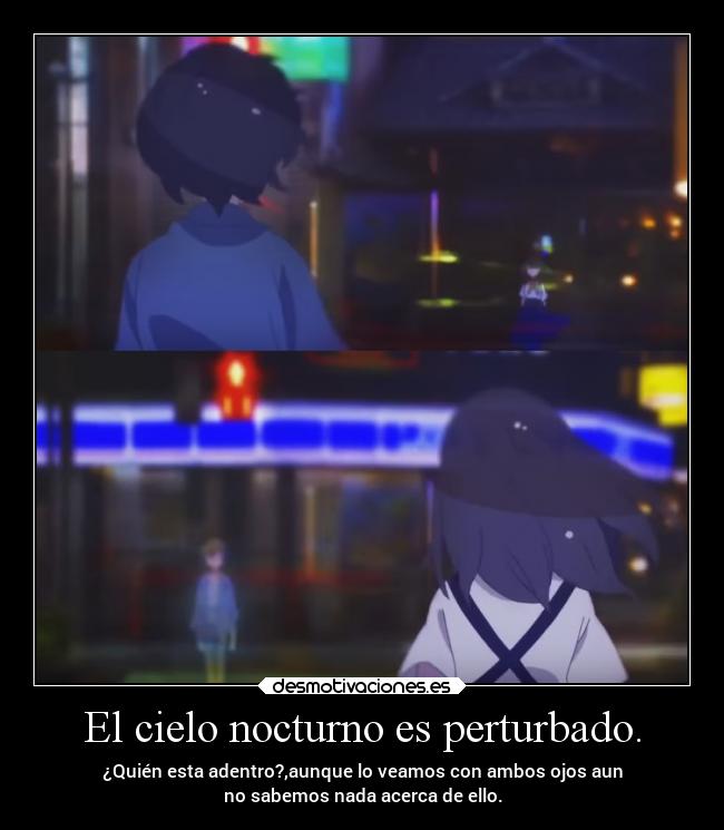 El cielo nocturno es perturbado. - 