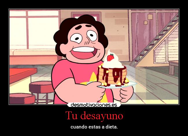 Tu desayuno - cuando estas a dieta.