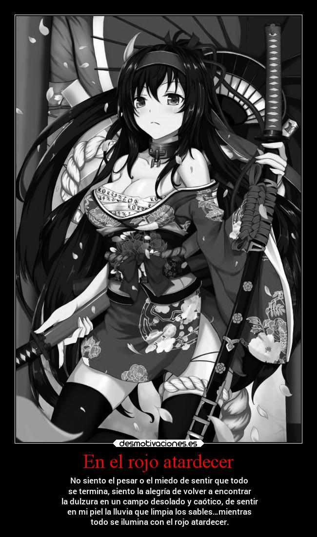 En el rojo atardecer - 