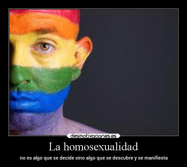 La homosexualidad -