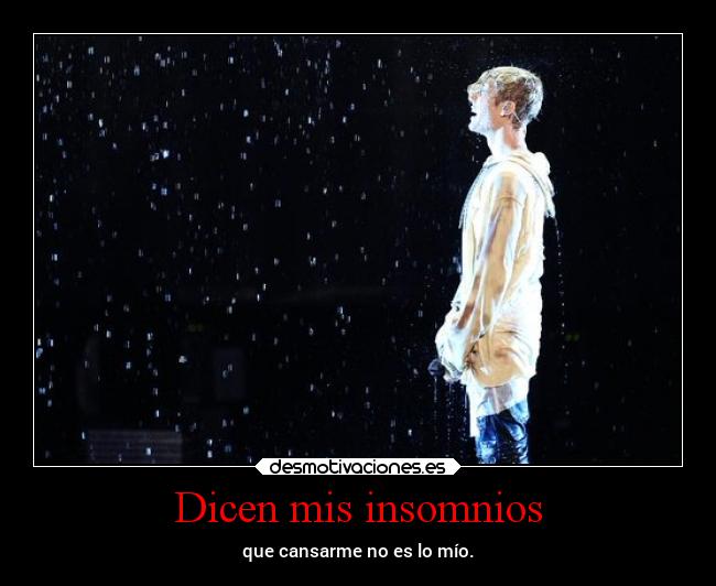 Dicen mis insomnios - 