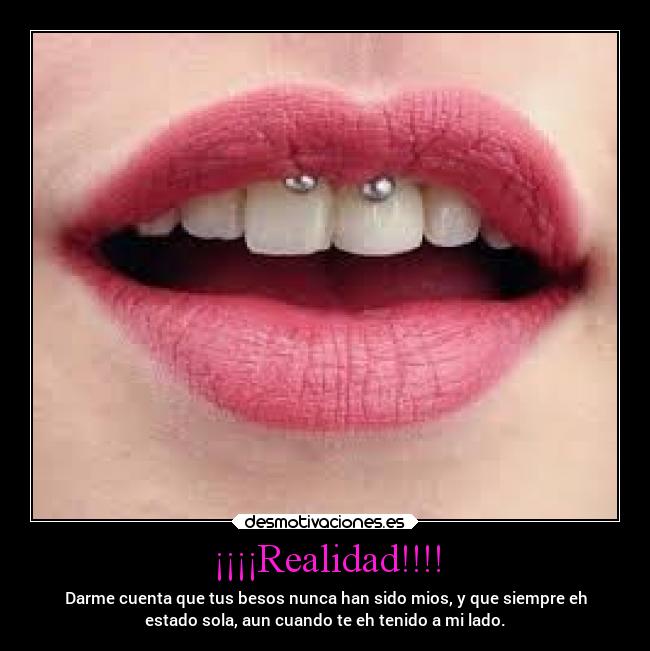 ¡¡¡¡Realidad!!!! -