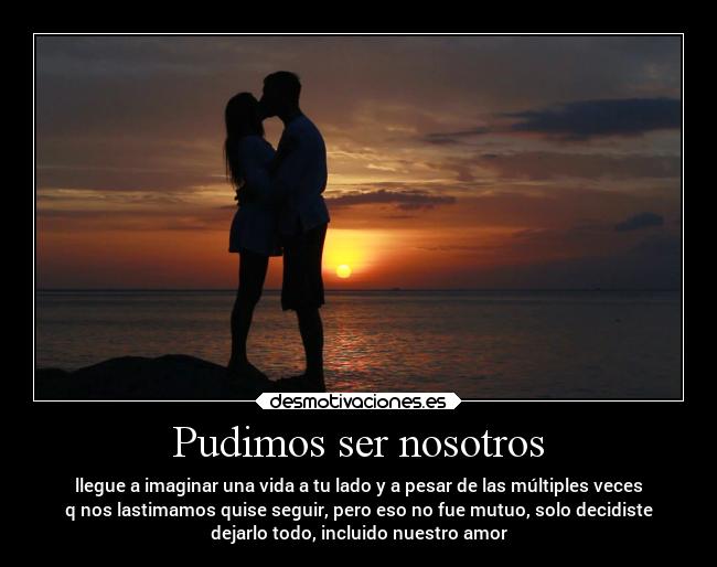 Pudimos ser nosotros -