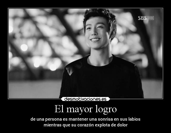 El mayor logro -