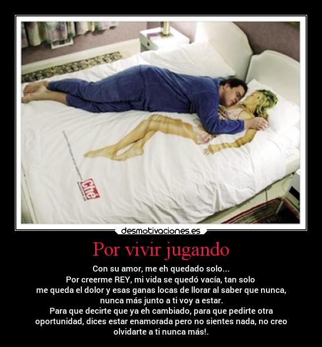 Por vivir jugando -