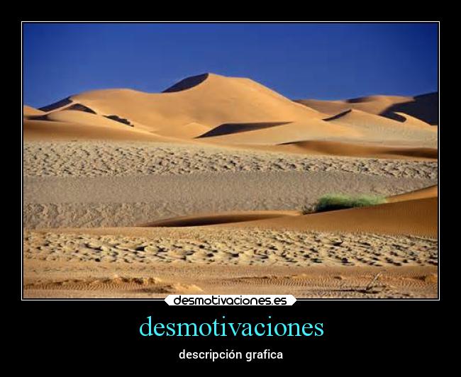 desmotivaciones - descripción grafica