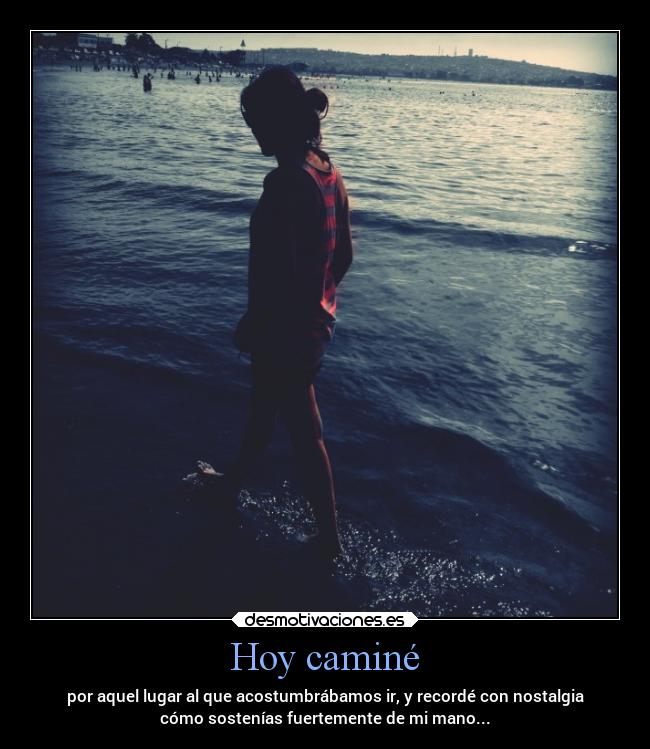 Hoy caminé - 