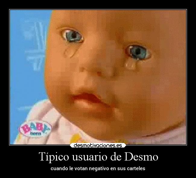 Típico usuario de Desmo - 