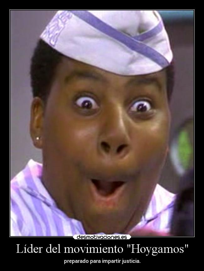 Líder del movimiento Hoygamos -
