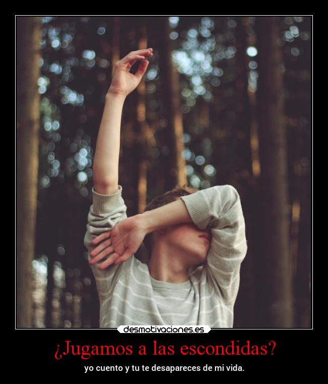 ¿Jugamos a las escondidas? -