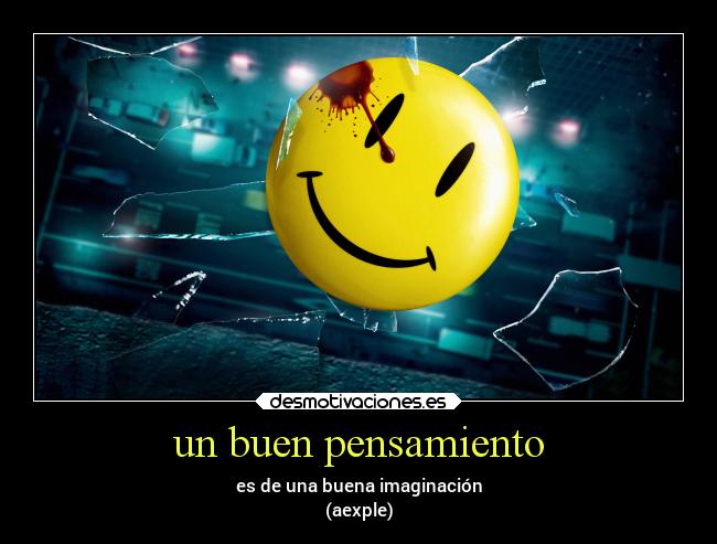un buen pensamiento - 