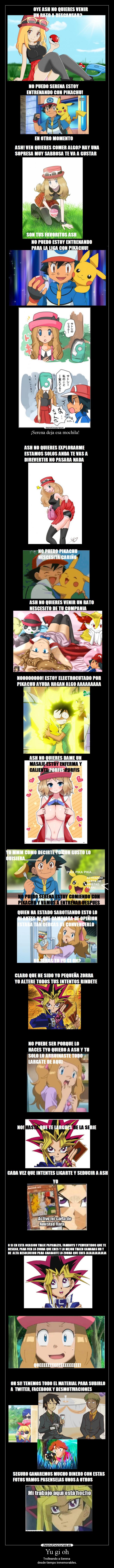 carteles desmotivaciones tuenti imposible facebook pokemon poses ash satoshi pikachu yugioh trolleada desmotivaciones