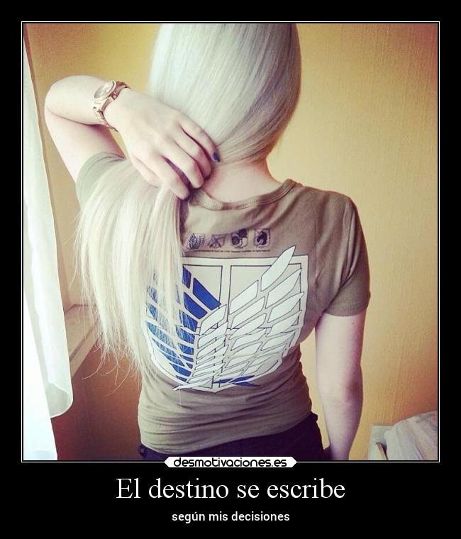 El destino se escribe -