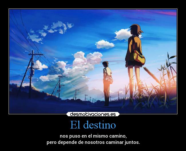 El destino -