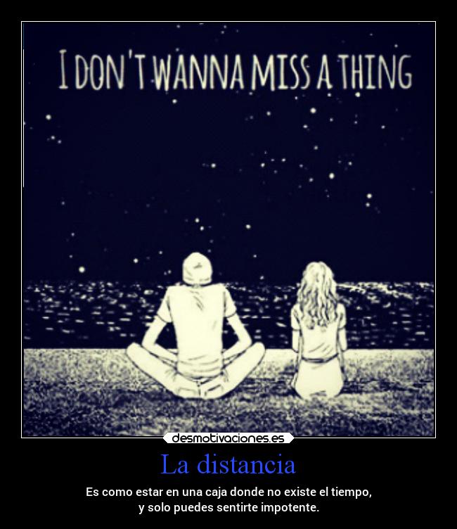 La distancia - 