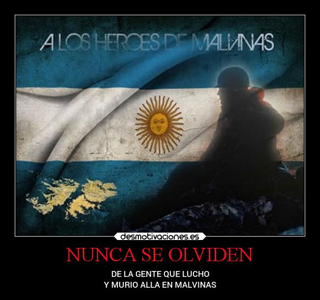 NUNCA SE OLVIDEN -