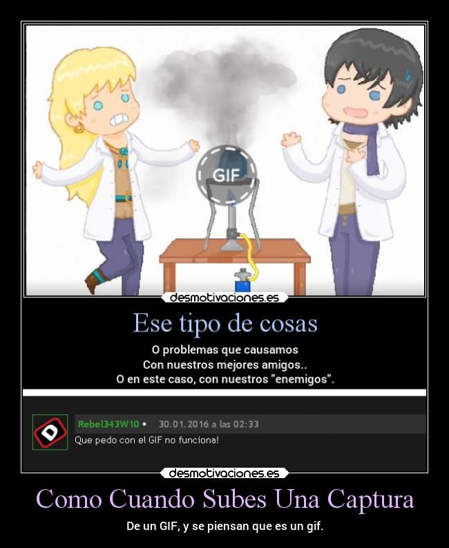 Como Cuando Subes Una Captura - 