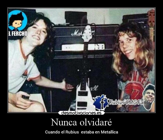 Nunca olvidaré - Cuando el Rubius estaba en Metallica