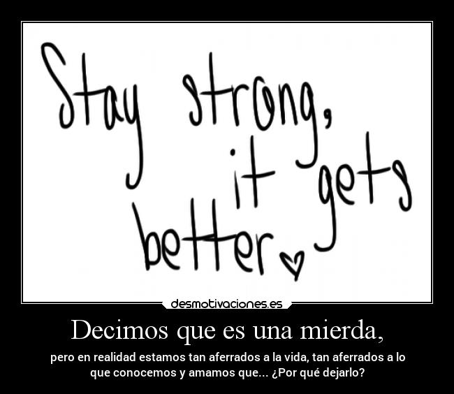 Decimos que es una mierda, - 