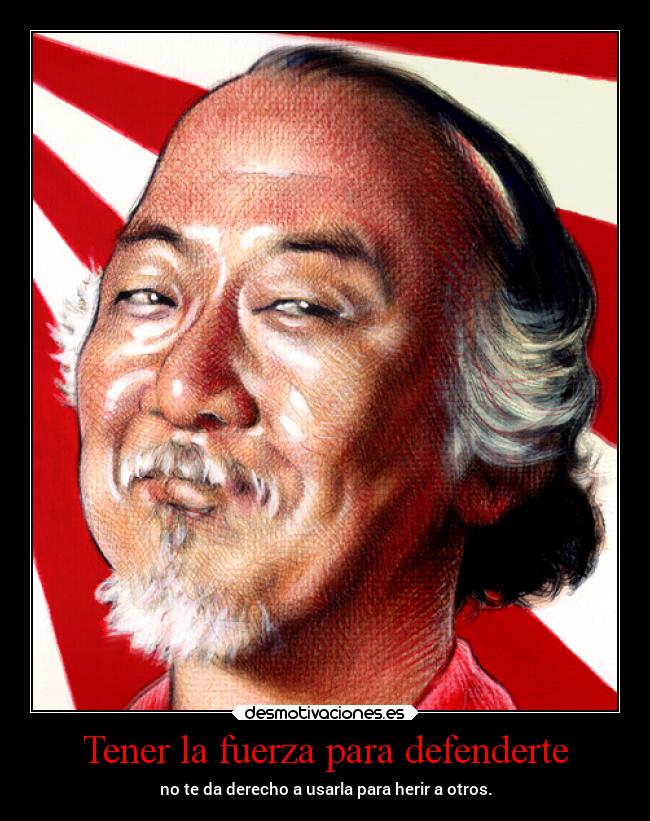 Tener la fuerza para defenderte -