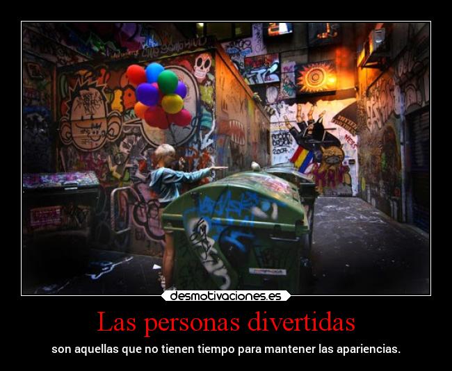 Las personas divertidas - 