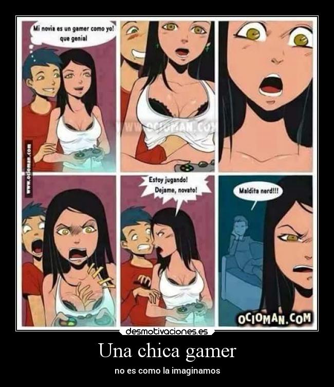 Una chica gamer - 
