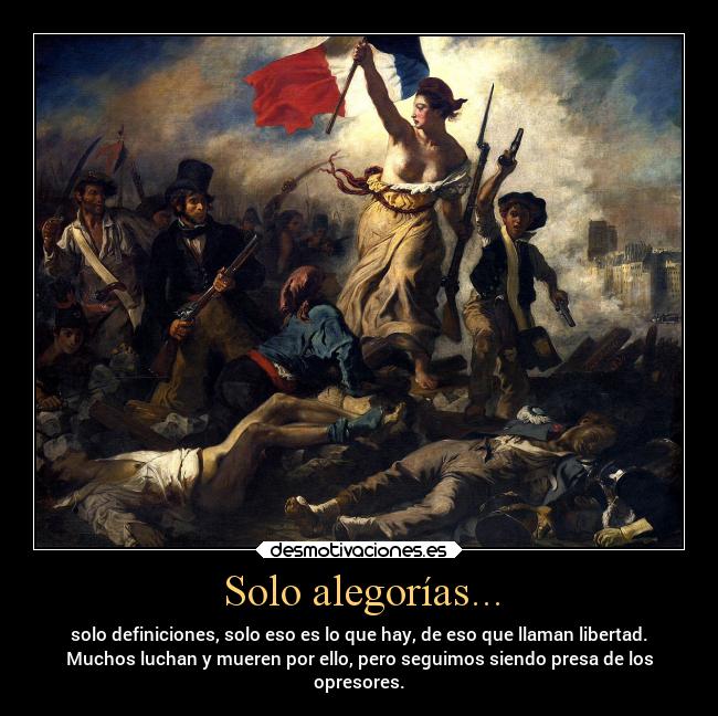 Solo alegorías... - 