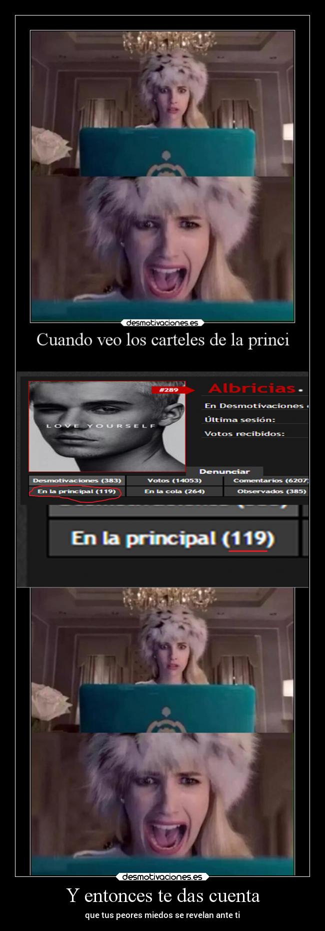 Y entonces te das cuenta - 