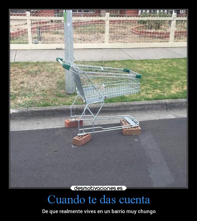 Cuando te das cuenta -