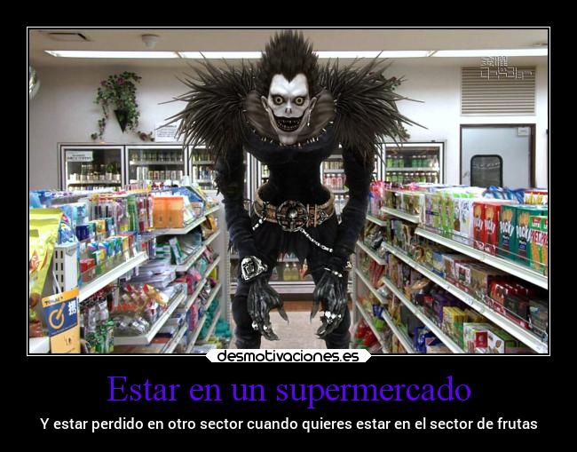 Estar en un supermercado - 