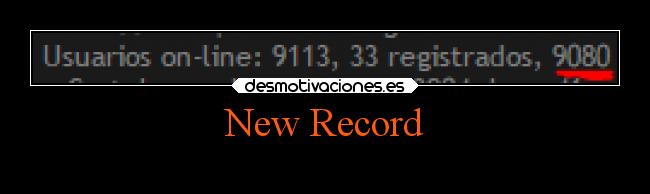 New Record -