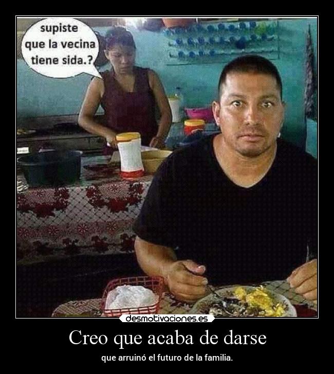 Creo que acaba de darse - 