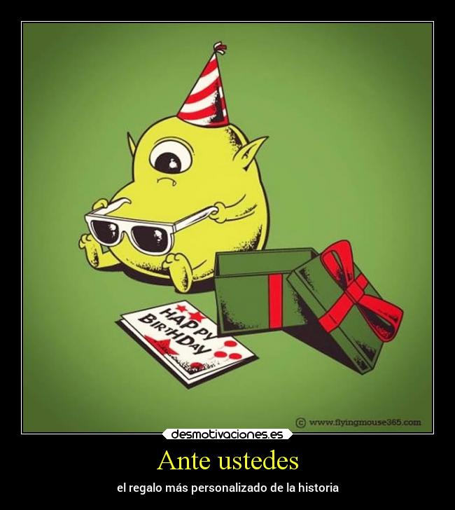 Ante ustedes -