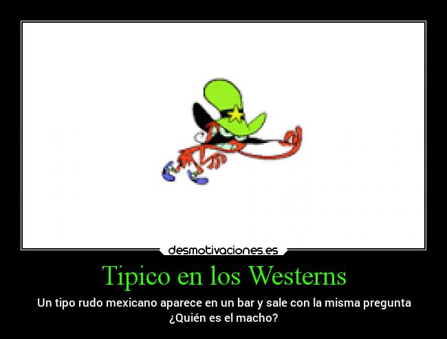 Tipico en los Westerns - 
