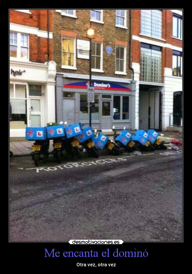 Me encanta el dominó - Otra vez, otra vez