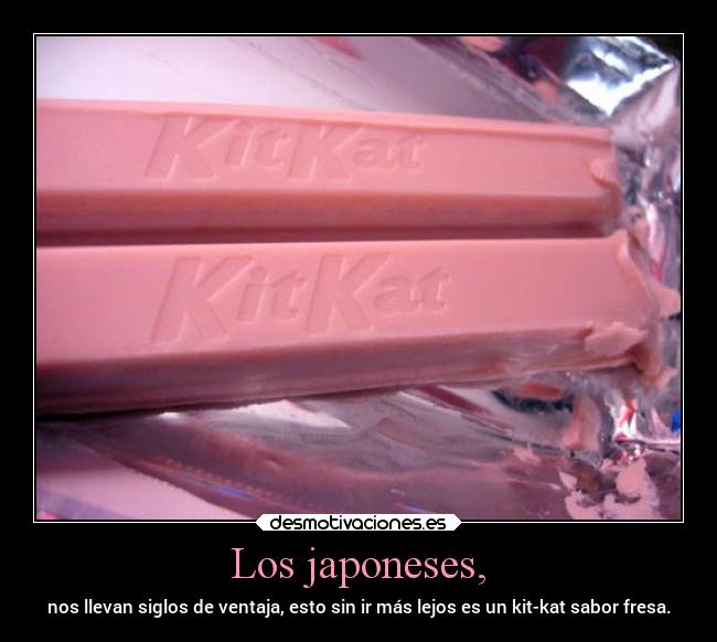 Los japoneses, -