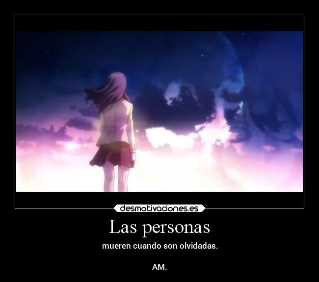 Las personas -