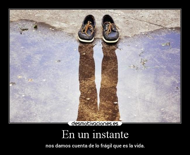 En un instante - 