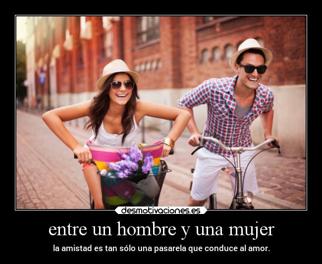 entre un hombre y una mujer - 