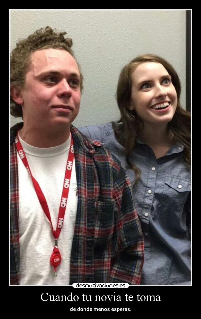 Cuando tu novia te toma -