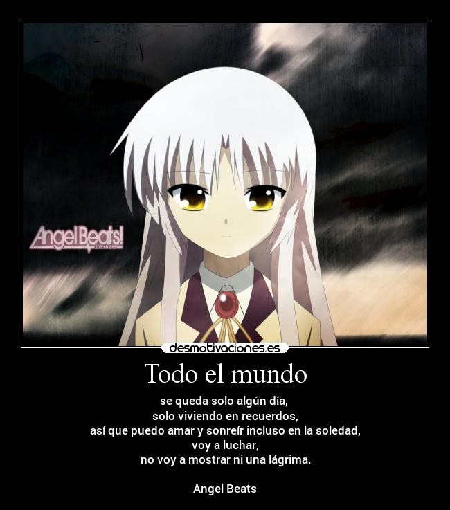 carteles mundo alma tristeza llorar dolor pensamientos sentimientos frases vida soledad pasado recuerdos anime cor desmotivaciones