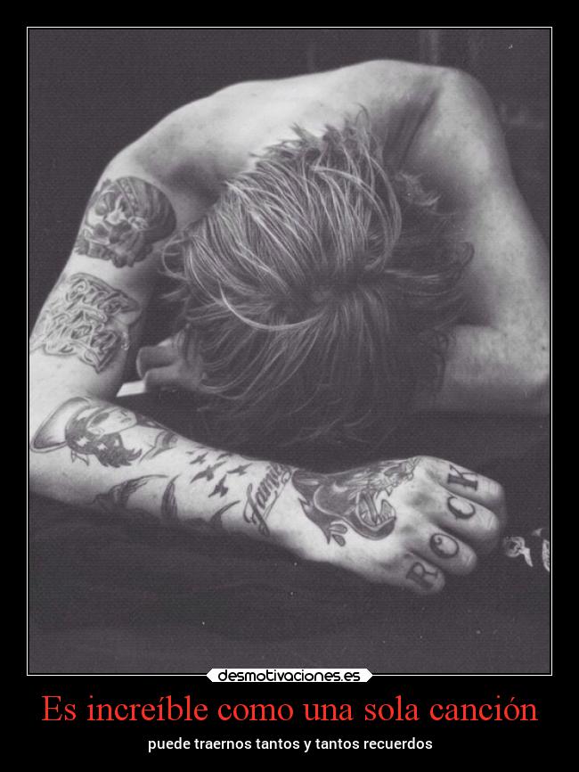 Es increíble como una sola canción - 